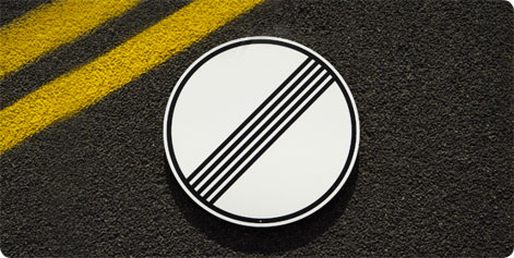 Fartbegrænsning Autobahn