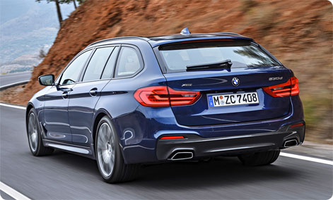 BMW 5-series car rental Germany