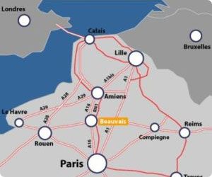 Paris Beauvais billeje - sammenlign priser på leje af bil på Ryanair-Paris destination i Frankrig
