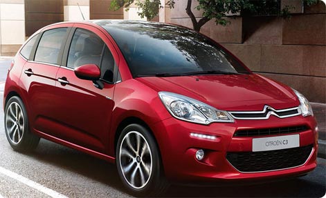 Citroen C3 rental car