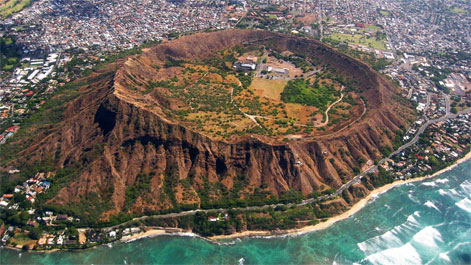 Waikiki Diamond Head Hawaii