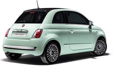 Fiat 500 lejebil