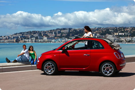 Fiat 500 car rental