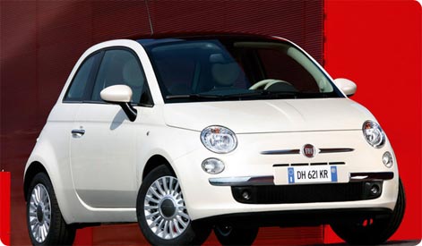 Fiat 500 billeje