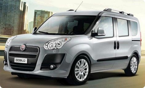 Fiat Doblo MPV er populær i Tyrkiet - også som lejebil