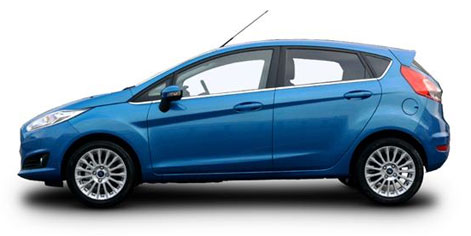 Ford Fiesta udlejningsbil