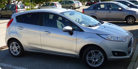 Ford Fiesta udlejningsbil Tyrkiet