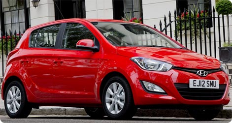 Hyundai i20 lejebil