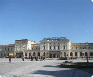 Polen billeje fra Krakow togstation - Kraków Główny