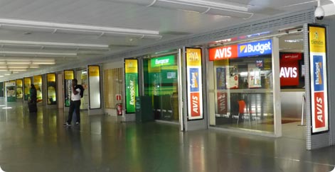 Madrid biludlejningsselskaber Atocha togstation