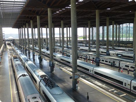 Madrid Atocha tog