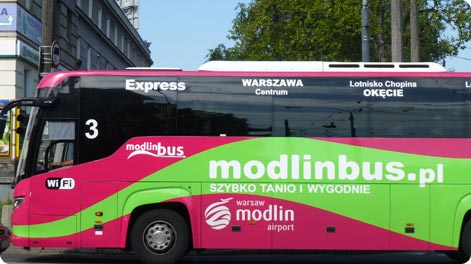 Modlin Airport Bus