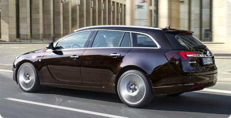 Opel Insignia Kombi udlejningsbil