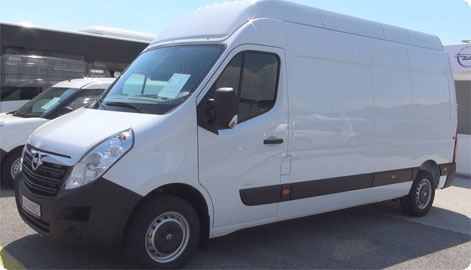 Opel Movano flyttebil