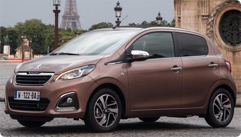 Peugeot 108 minibil