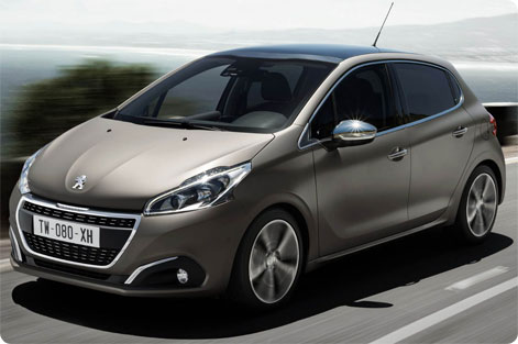 Peugeot 208 - Mest solgte bil i Danmark