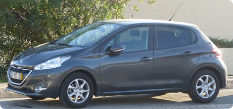 Peugeot 208 car rental
