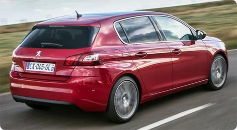 Lej en Peugeot 308
