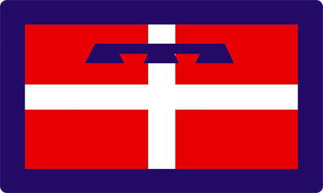 Piemonte flag Italien