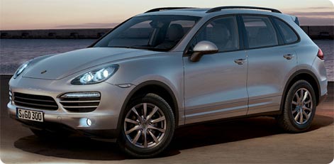Porsche Cayenne SUV udlejningsbil