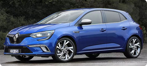 Renault Megane biludlejning
