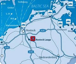 Billeje Rostock Lufthavn/færgehavn - ny flyrute til Tyskland med Rostock Airways