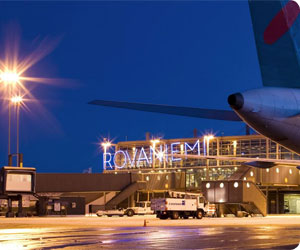Vinter-bil til leje i Finland - biludlejning fra Rovaniemi Lufthavn - RVN