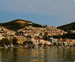 Samos billeje - book billig udlejningsbil fra Vathy Port (havnen på Samos)