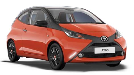 Toyota Aygo lejebil