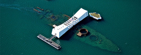Pearl Harbour Hawaii USS Arizona