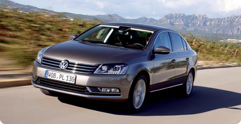 VW Passat udlejningsbil