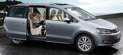 Leje af VW Sharan MPV i Østrig