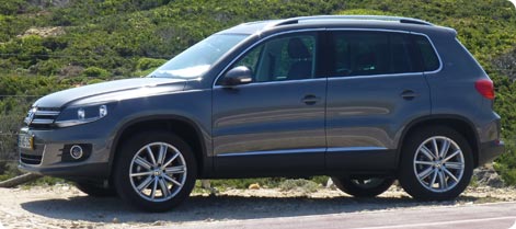 VW Tiguan SUV leje