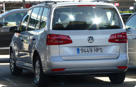 Leje VW Touran Spanien