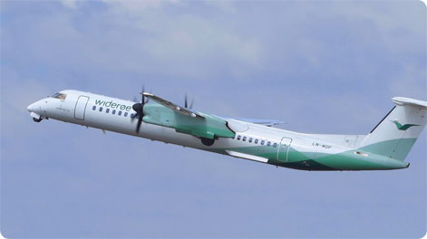 Widerøe fly